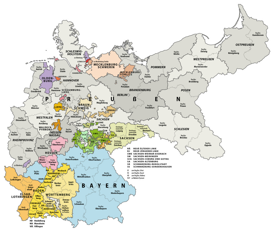 Ostpreussen Karte